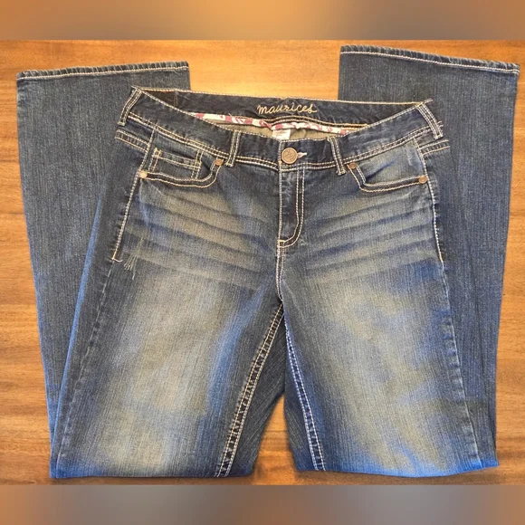 NWOT Maurices Original Boot Cut Jean Women's Size 18 Long - Picture 3 of 6